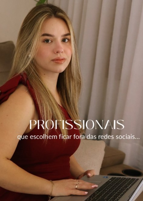 Antes: foto que a cliente usava