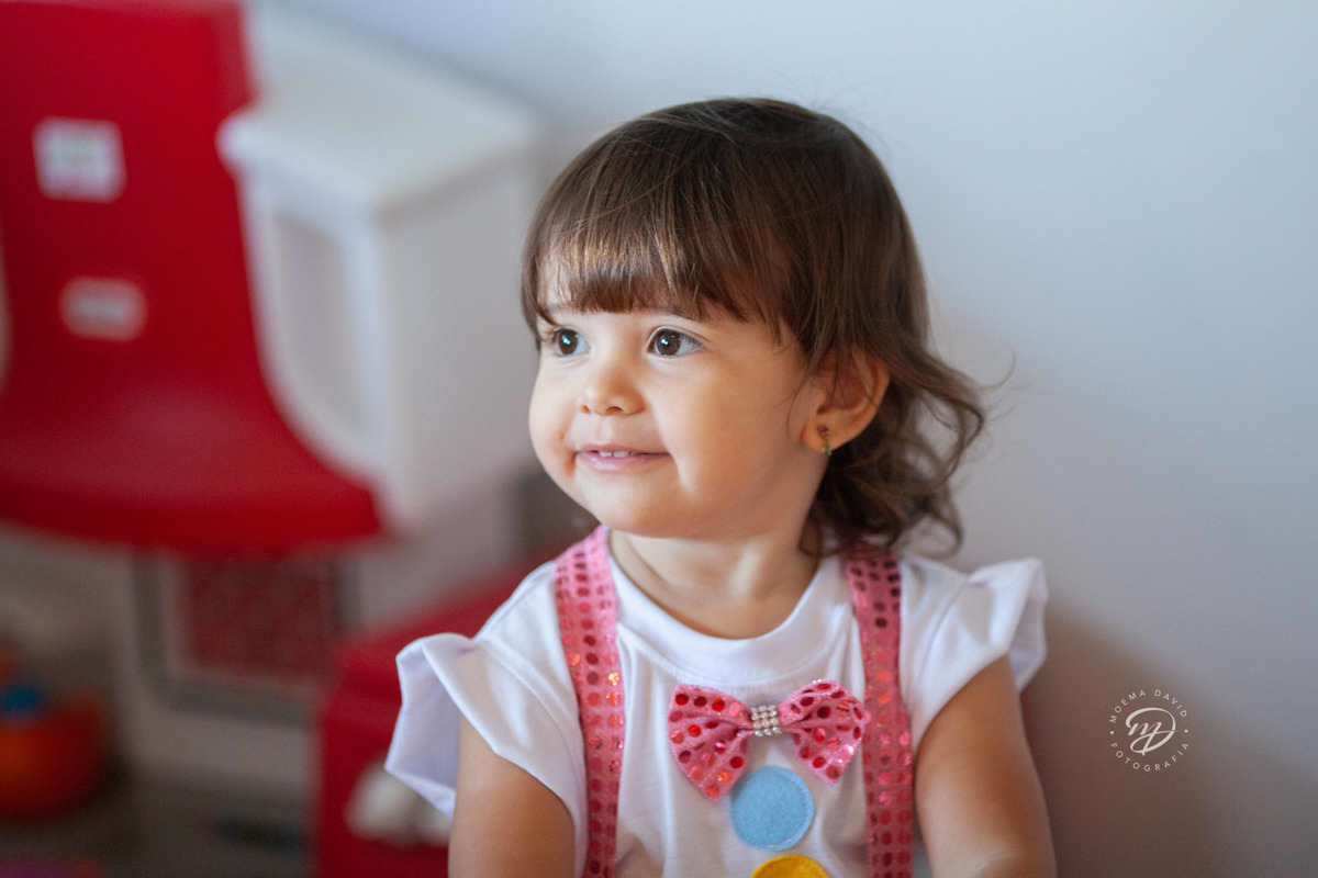 Festa infantil tema circo 2 anos menina rosa com sorriso fofo