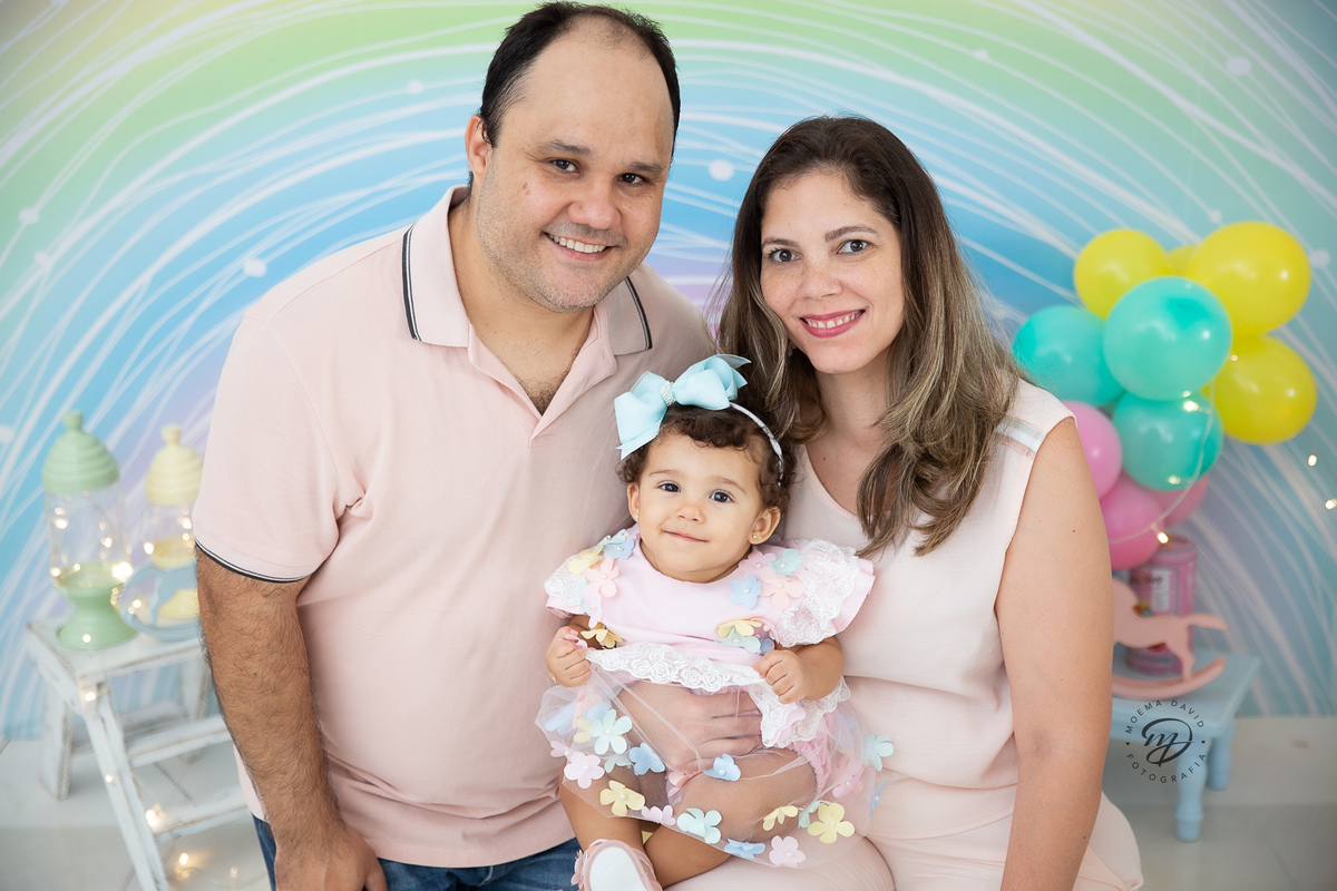 Mamãe e papai não podiam faltar no ensaio, né? E achei lindo eles virem de rosa para deixar a composição ainda mais linda!
