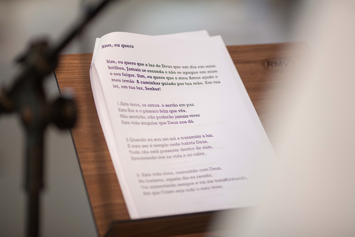 partitura musica batizado