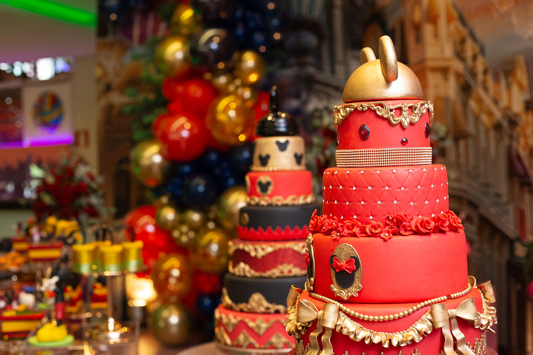 Bolos - festa de aniversário tema da Disney