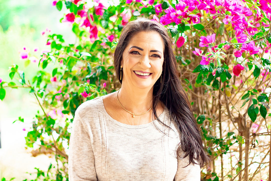 ensaio mulher com flores