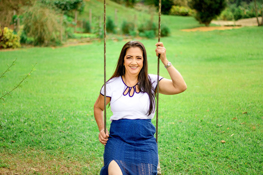 ensaio mulher no balanço