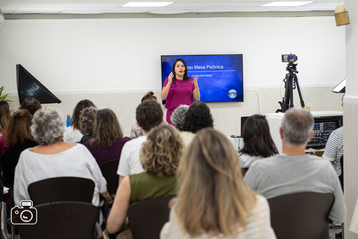 Fotos curso mesa radiônica Templo São Miguel