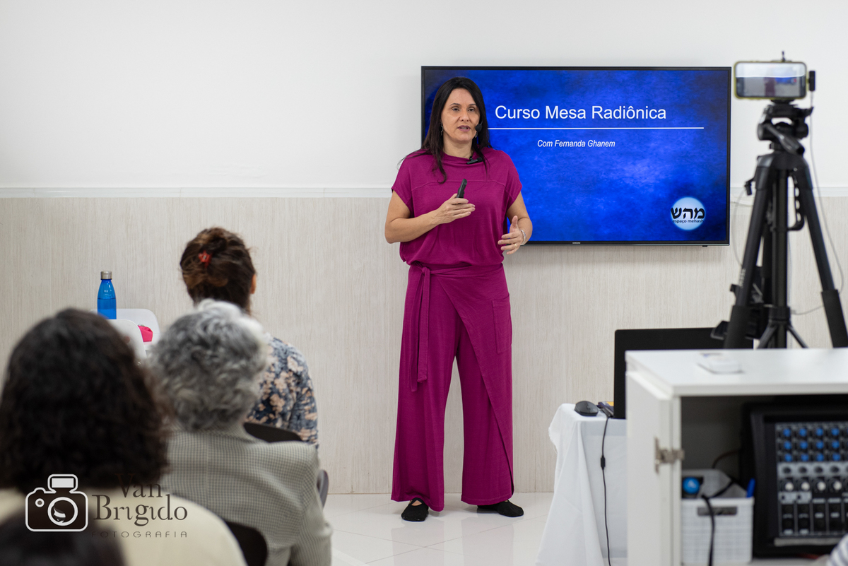 Fotos curso mesa radiônica Templo São Miguel