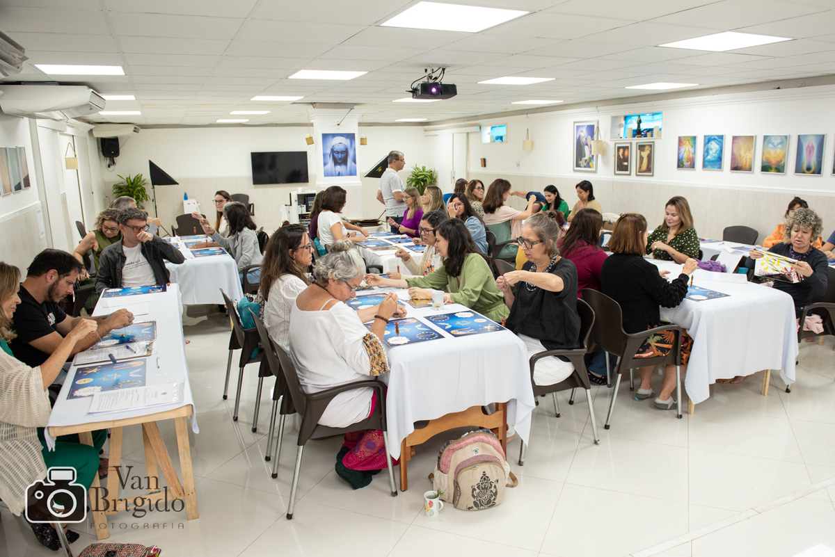 Fotos curso mesa radiônica Templo São Miguel