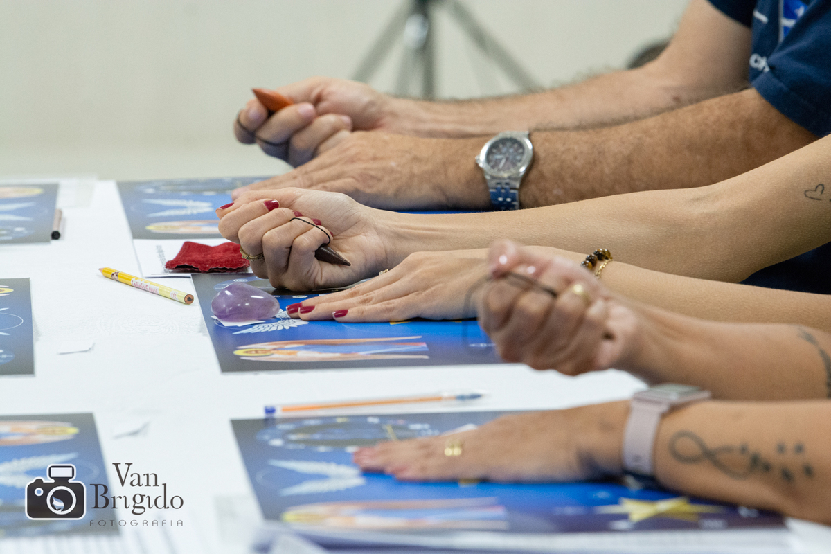 Fotos curso mesa radiônica Templo São Miguel