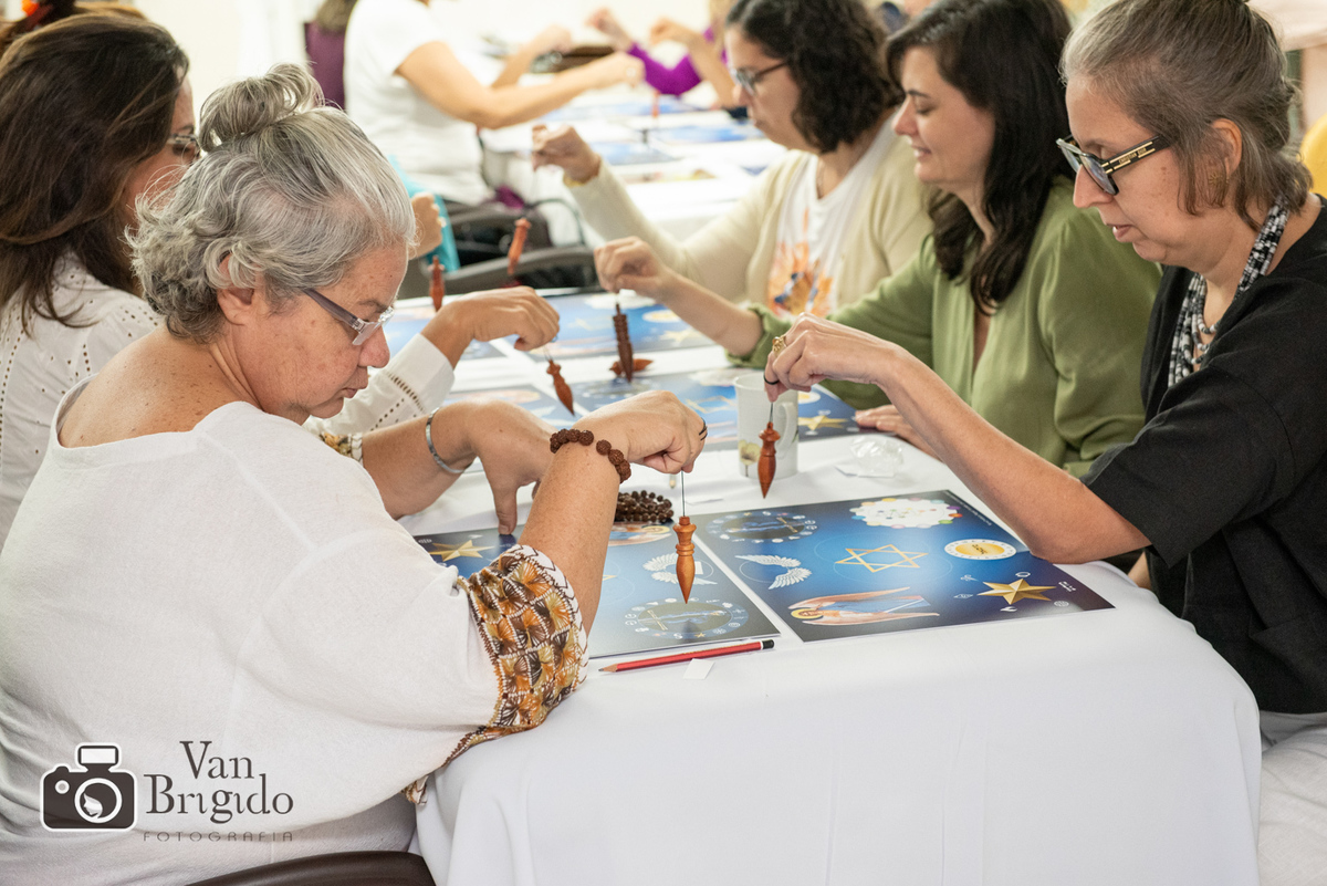 Fotos curso mesa radiônica Templo São Miguel