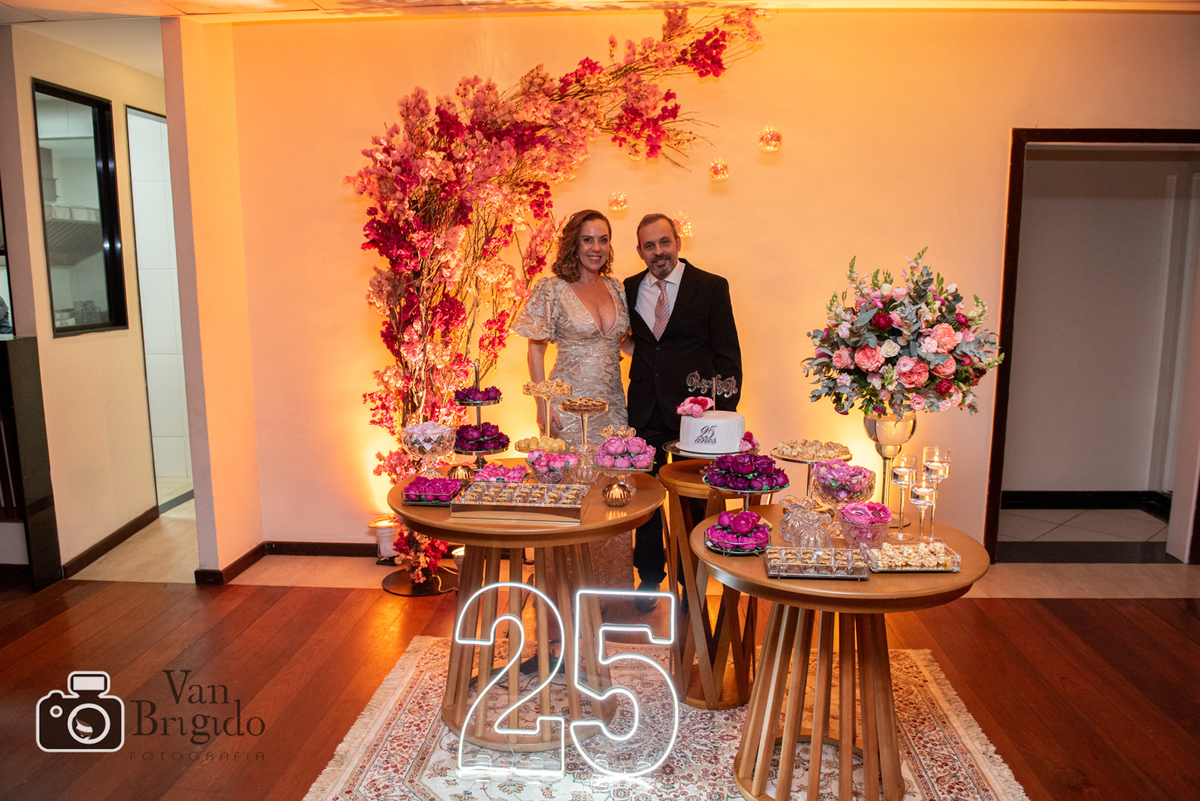 Bodas de prata Renata e Renato