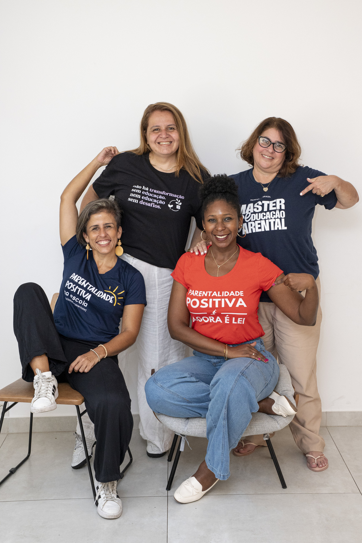 Ensaio corporativo educadoras parentais RJ