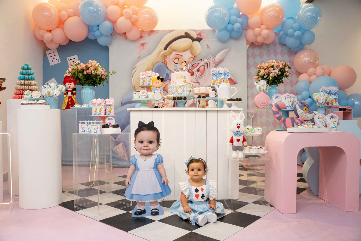 Fotos da festa da Alice