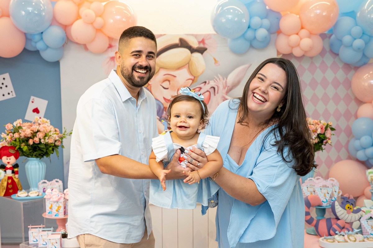 Fotos da festa da Alice