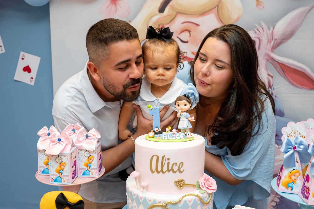 Fotos da festa da Alice