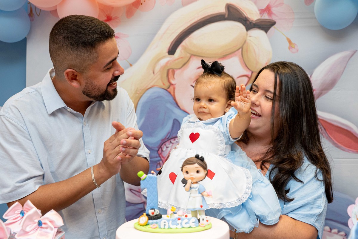 Fotos da festa da Alice