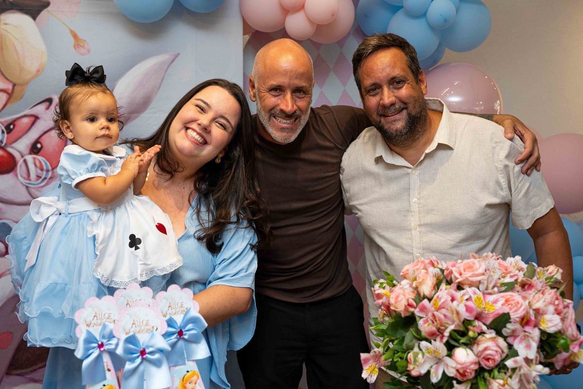 Fotos da festa da Alice