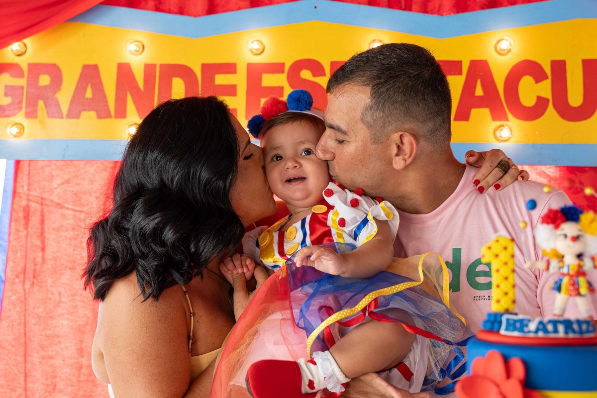 Fotos de festa da Beatriz