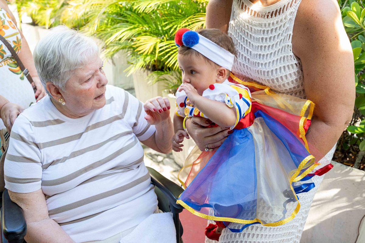 Fotos de festa da Beatriz