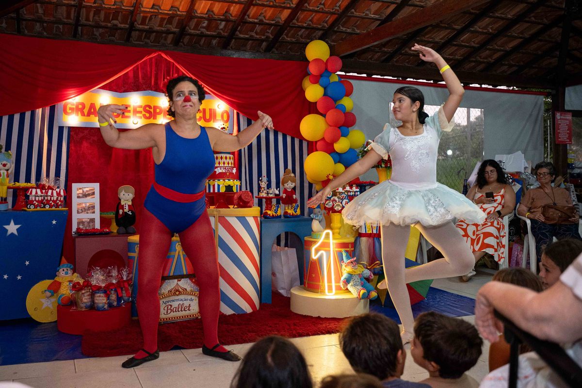 Fotos de festa da Beatriz