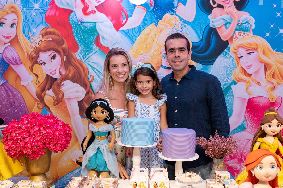 Fotografia de festa da Isabela