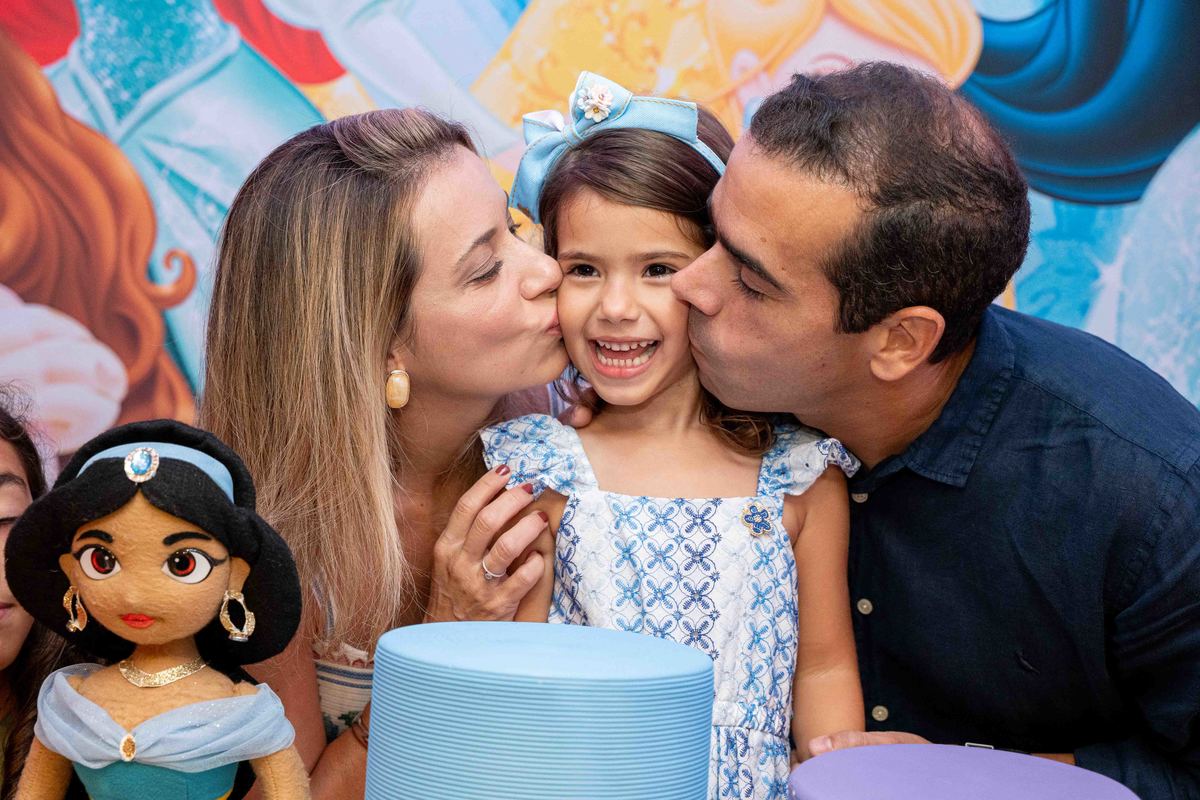 Fotografia de festa da Isabela