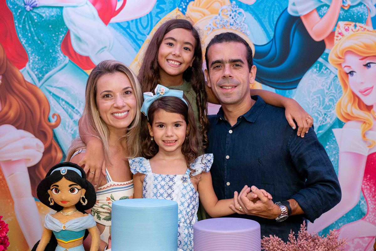 Fotografia de festa da Isabela