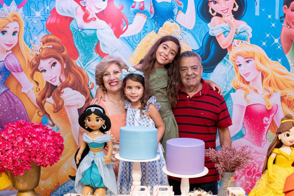 Fotografia de festa da Isabela