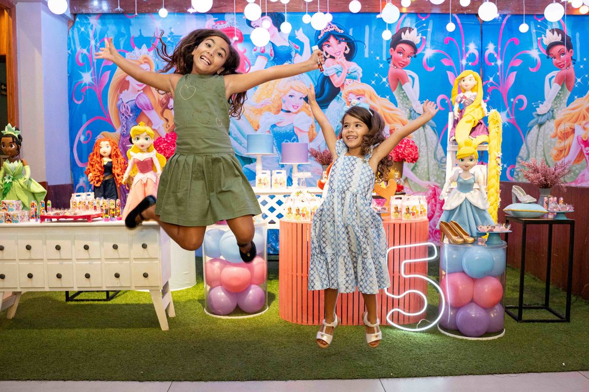 Fotografia de festa da Isabela