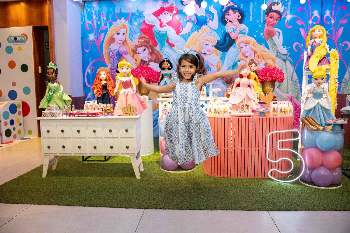 Fotografia de festa da Isabela