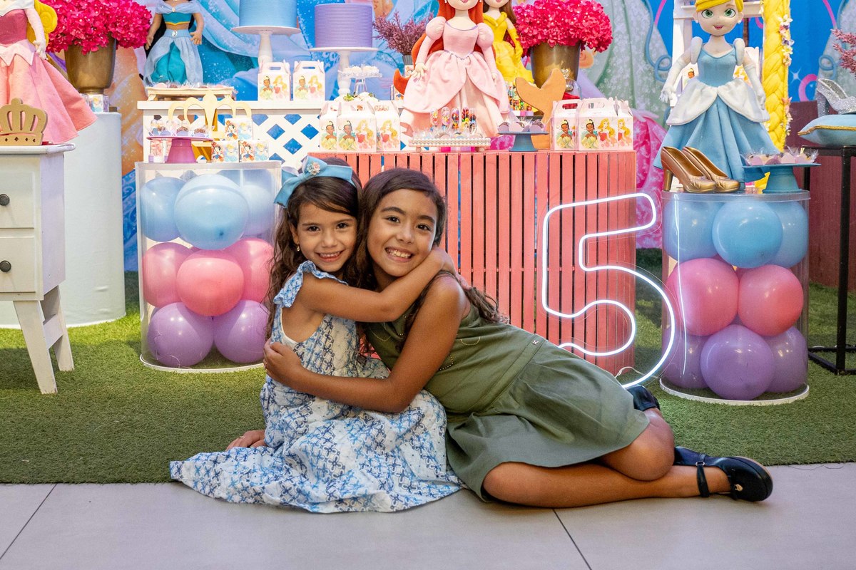 Fotografia de festa da Isabela