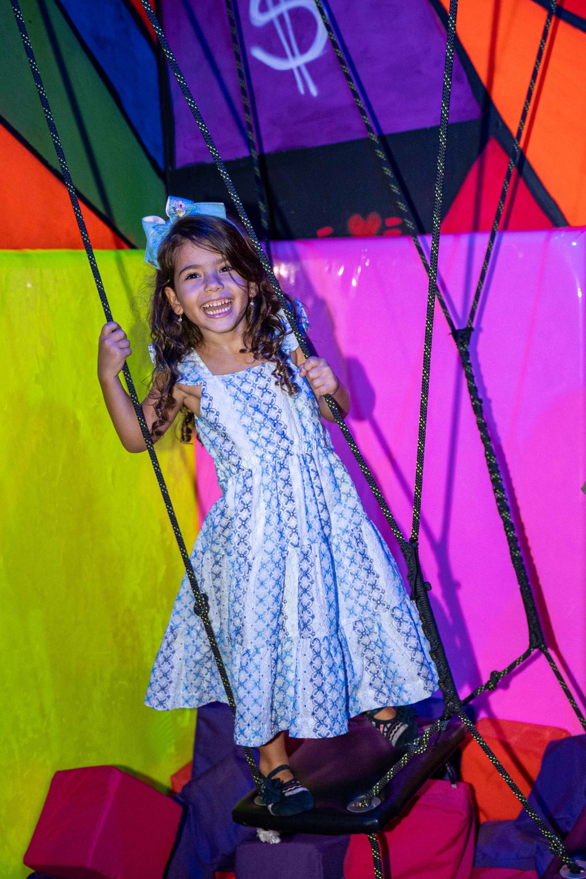 Fotografia de festa da Isabela