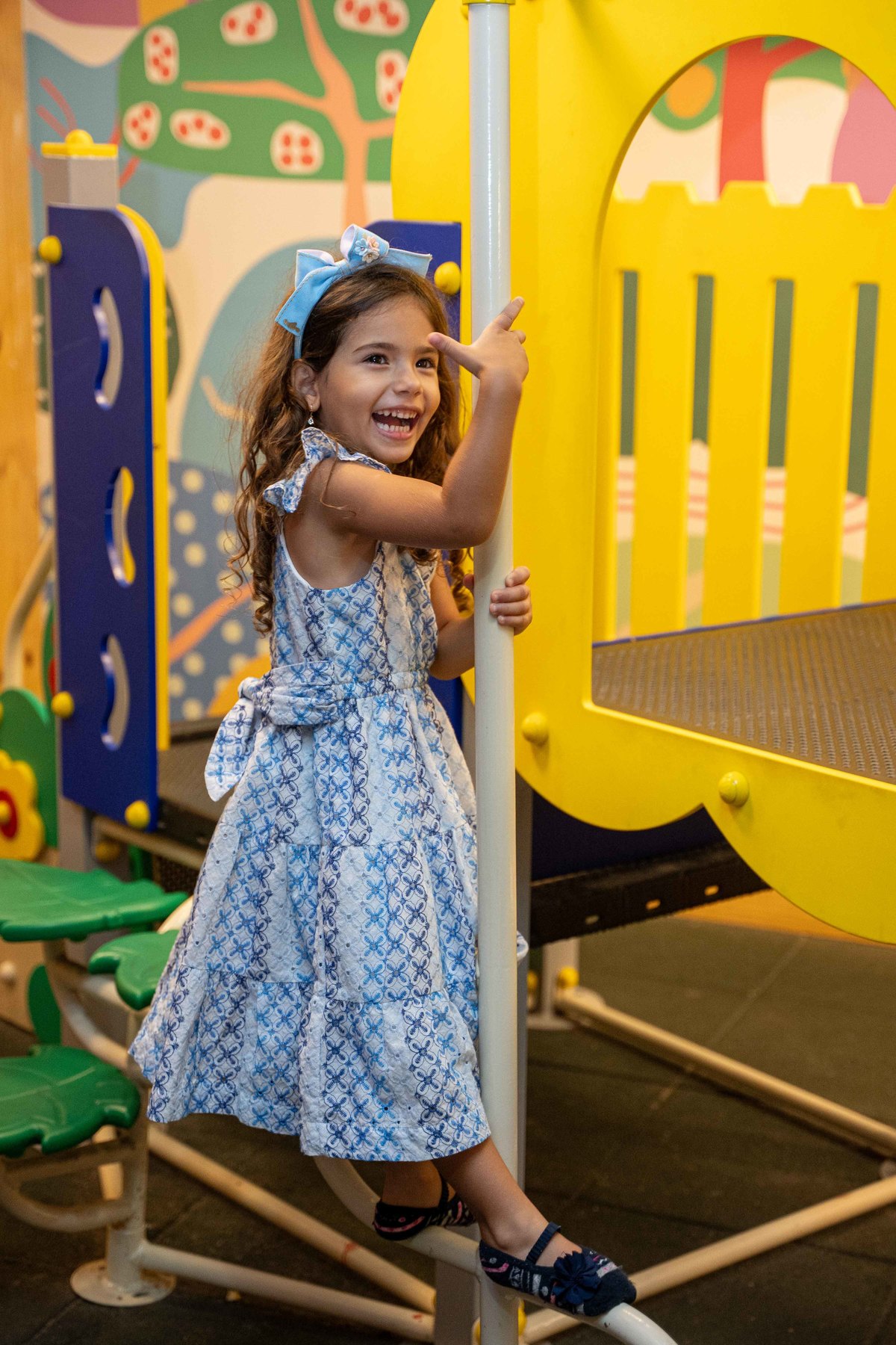 Fotografia de festa da Isabela