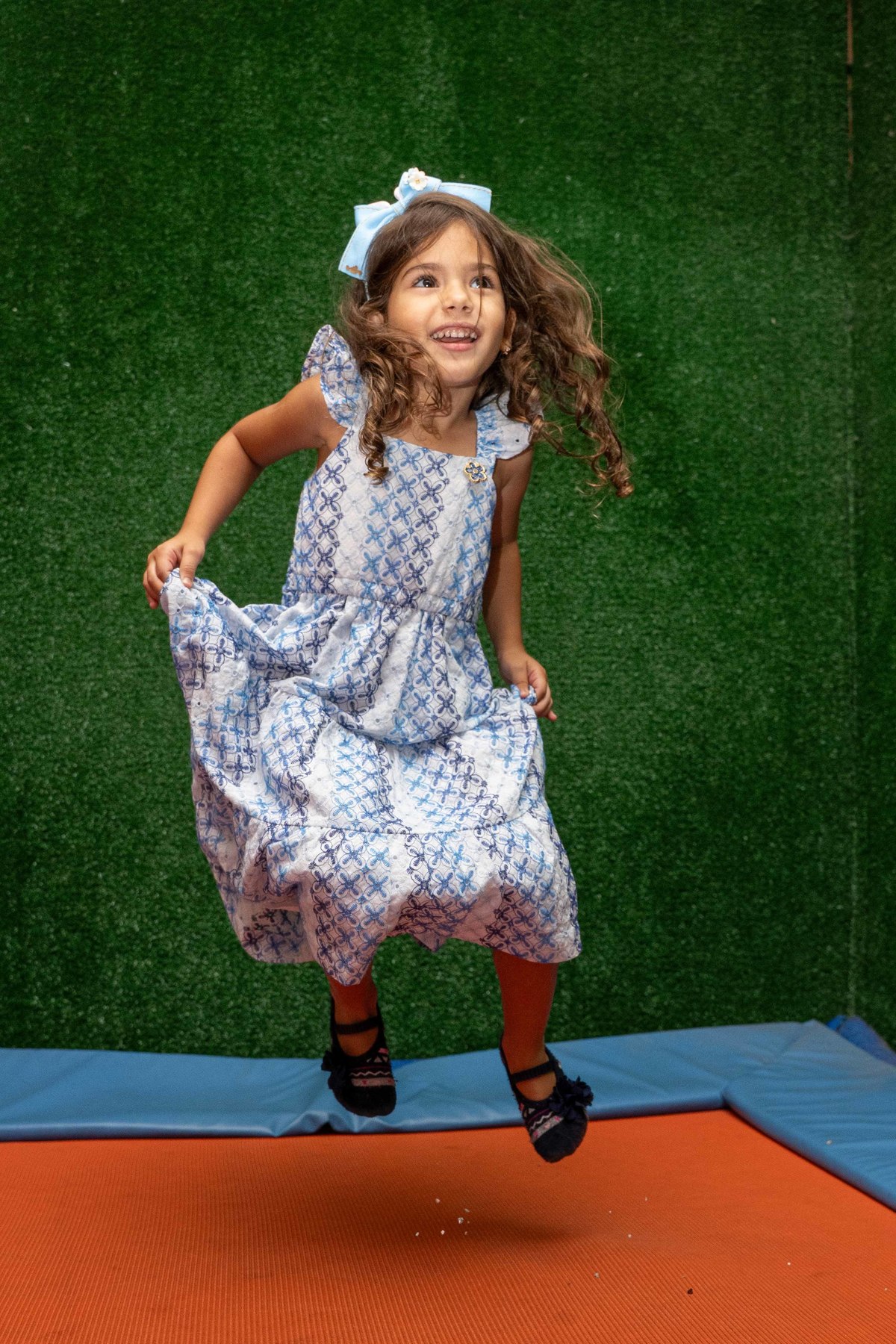 Fotografia de festa da Isabela