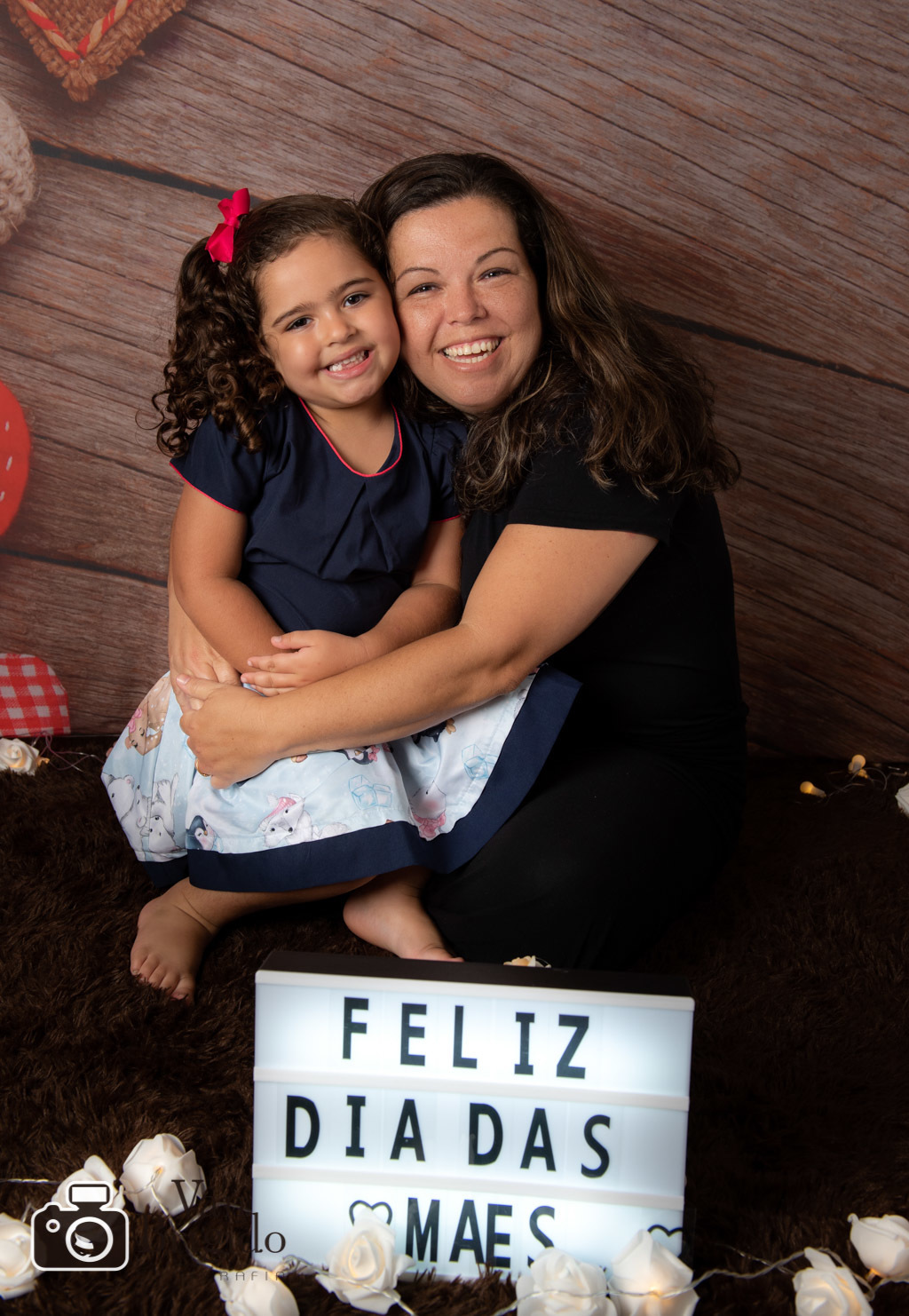 Ensaio dia das mães Thaty e Maju