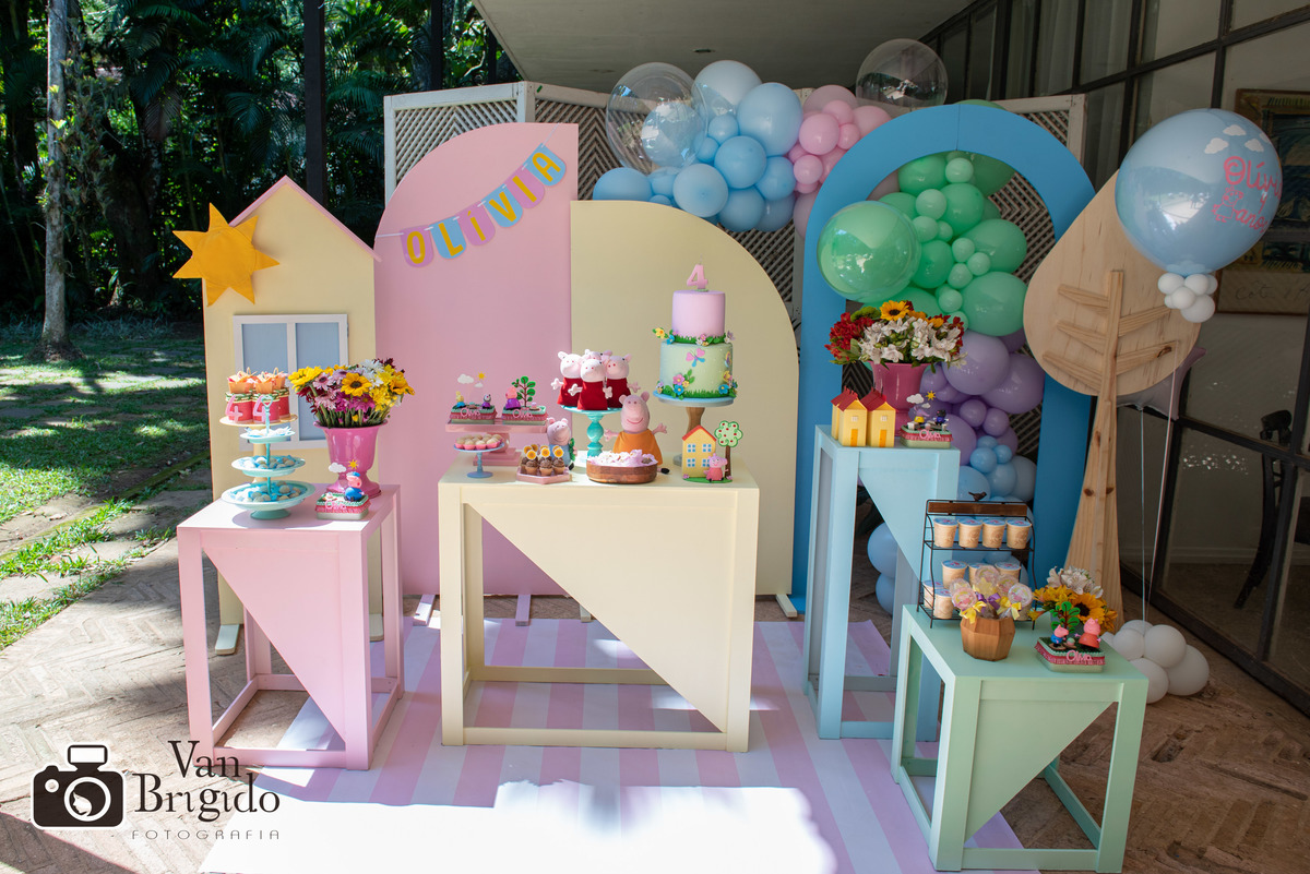 Festa infantil Olívia 4 anos