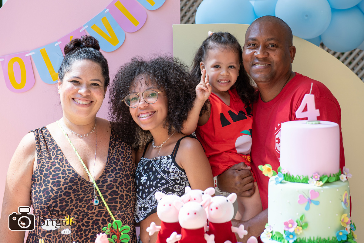 Festa infantil Olívia 4 anos