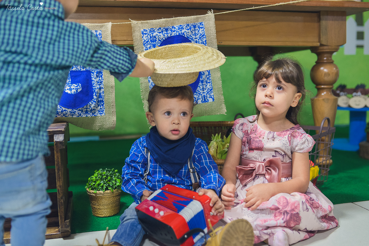 FESTA DE MENINO, NO TEMA FAZENDINHA, 2 ANOS DO HUGO, TSSILA COSTA FOGRAFIA