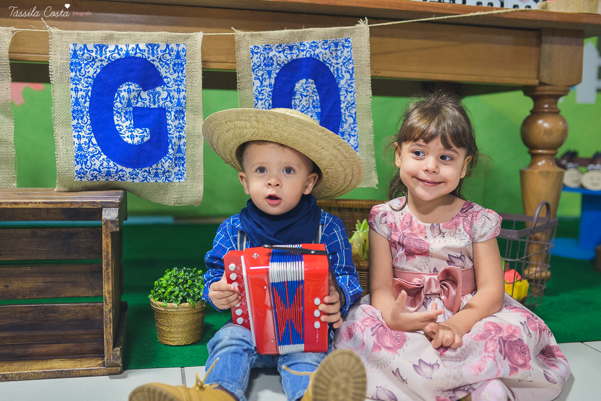 FESTA DE MENINO, NO TEMA FAZENDINHA, 2 ANOS DO HUGO, TSSILA COSTA FOGRAFIA