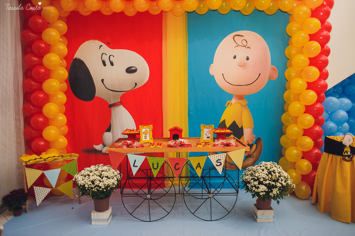 festa no tema snoppy, aniversário de 05 anos, Lucas, festa de menino, festa no cerimonial Ratiboom, em Campo Grande, Cariacica, fotos de aniversario, festa de menini