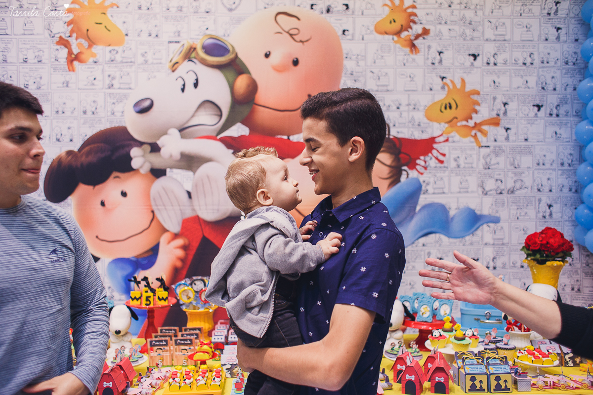 festa no tema snoppy, aniversário de 05 anos, Lucas, festa de menino, festa no cerimonial Ratiboom, em Campo Grande, Cariacica, fotos de aniversario, festa de menini