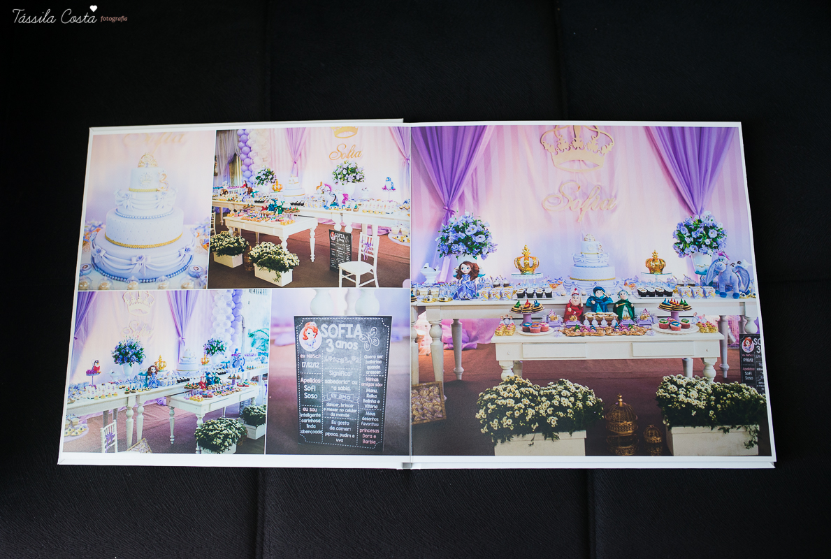 álbum 30x30, album de aniversario, festa infantil, registro eterno, fotolivro, álbum de fotos, álbum de capa dura, álbum da familia, fotos em vila velha,
festa infantil, aniversario infantil, Sofia 3 anos, festa da sofia, princ