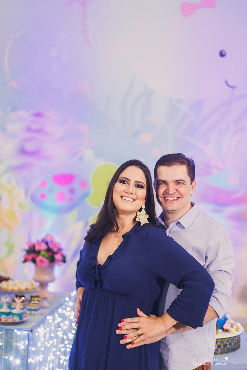 festa no tema sereia, cerimonial Tironi Bambini, Vitória ES, fotografia de aniversário infantil em vitoria ES, fotos no cerimonial Tironi Bambini