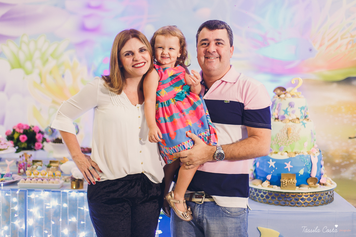 festa no tema sereia, cerimonial Tironi Bambini, Vitória ES, fotografia de aniversário infantil em vitoria ES, fotos no cerimonial Tironi Bambini