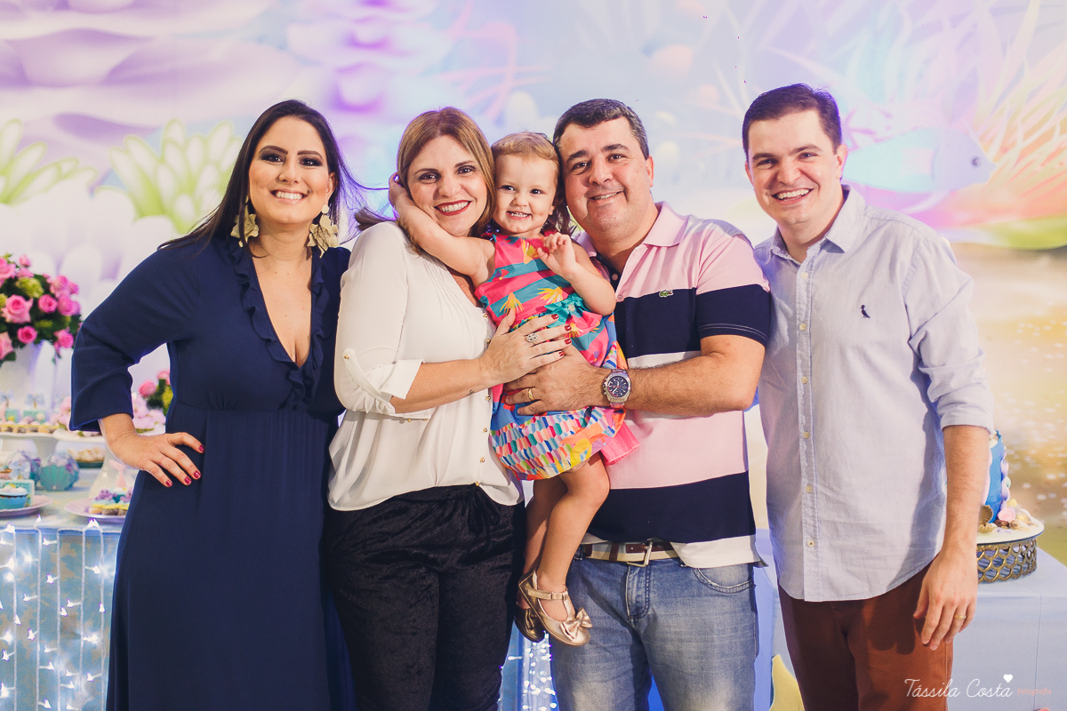 festa no tema sereia, cerimonial Tironi Bambini, Vitória ES, fotografia de aniversário infantil em vitoria ES, fotos no cerimonial Tironi Bambini