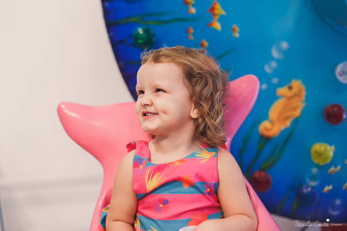 festa no tema sereia, cerimonial Tironi Bambini, Vitória ES, fotografia de aniversário infantil em vitoria ES, fotos no cerimonial Tironi Bambini