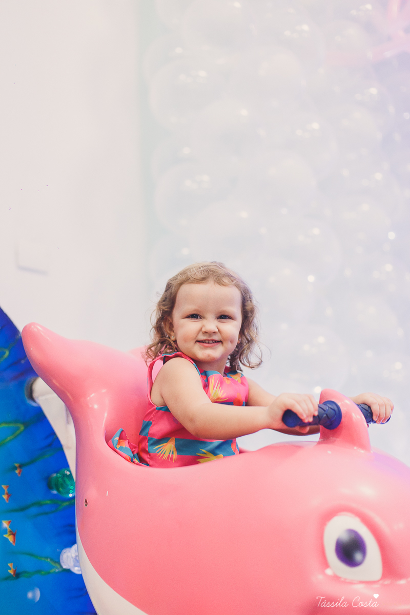 festa no tema sereia, cerimonial Tironi Bambini, Vitória ES, fotografia de aniversário infantil em vitoria ES, fotos no cerimonial Tironi Bambini