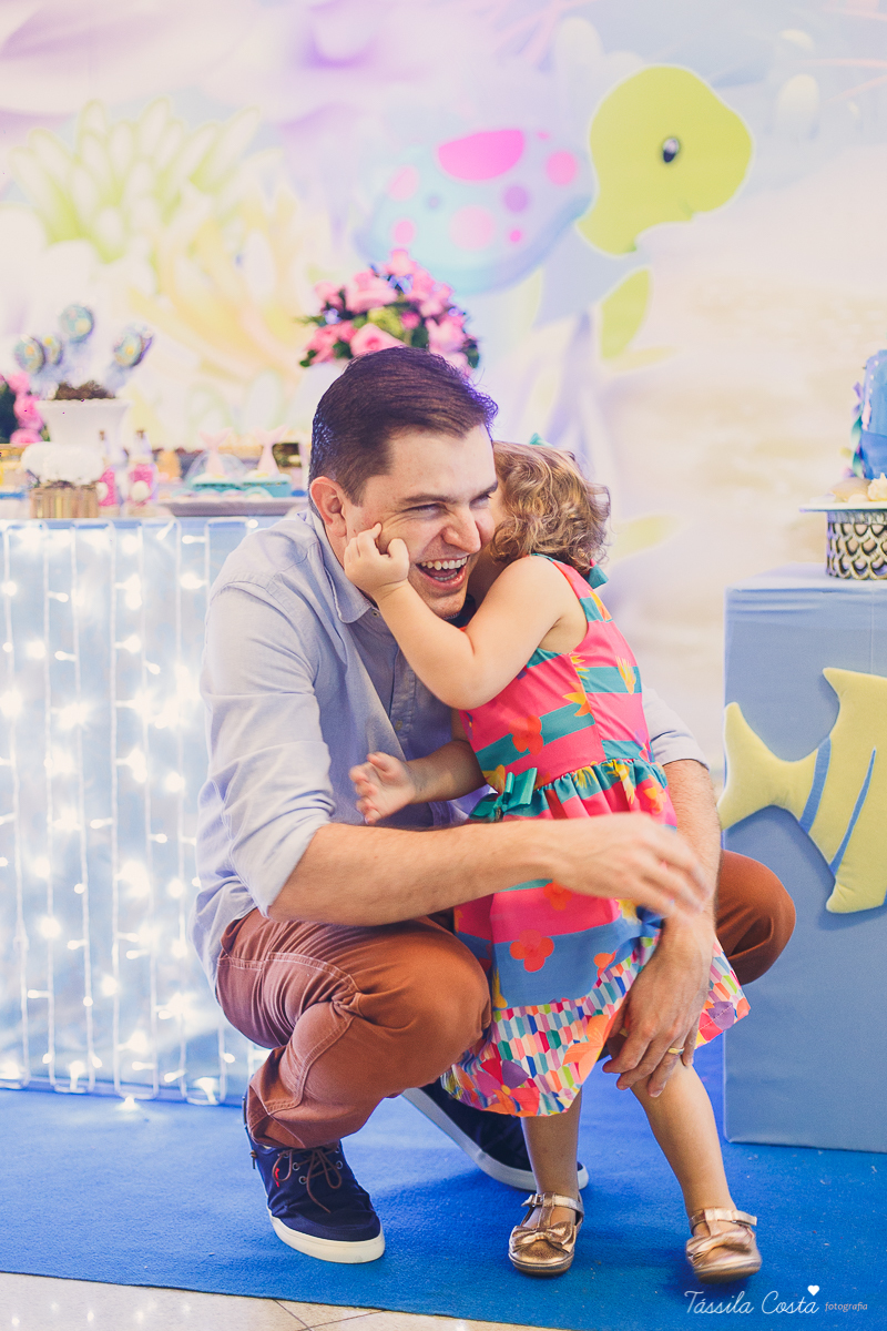 festa no tema sereia, cerimonial Tironi Bambini, Vitória ES, fotografia de aniversário infantil em vitoria ES, fotos no cerimonial Tironi Bambini