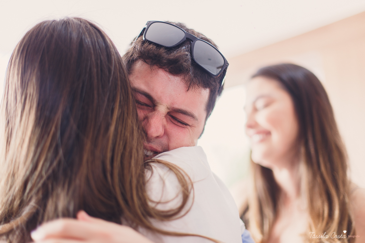 almoço para padrinhos de casamento, do casal Karla e Marcelo, casamento em Venda Nova do Imigrante, fotografia de casamento intimista, casamento feito na área de lazer do prédio, 