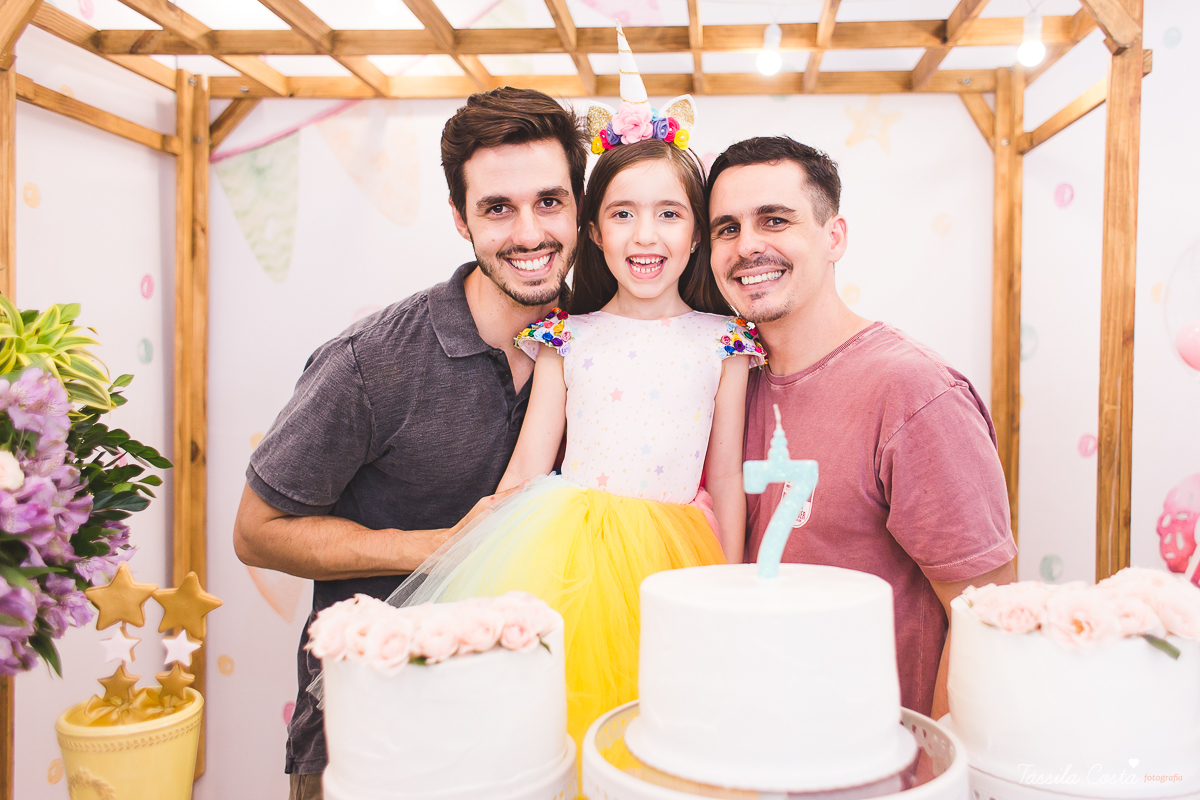 festa de menina, tema unicórnio, tema lindo e super diferente para festa de menina, decoração de aniversário tema unicórnio, 7 anos, rafaela 7 anos, fotos de aniversário infantil em vila velha, tássila costa fotografia, dicas para fotografia, edição 