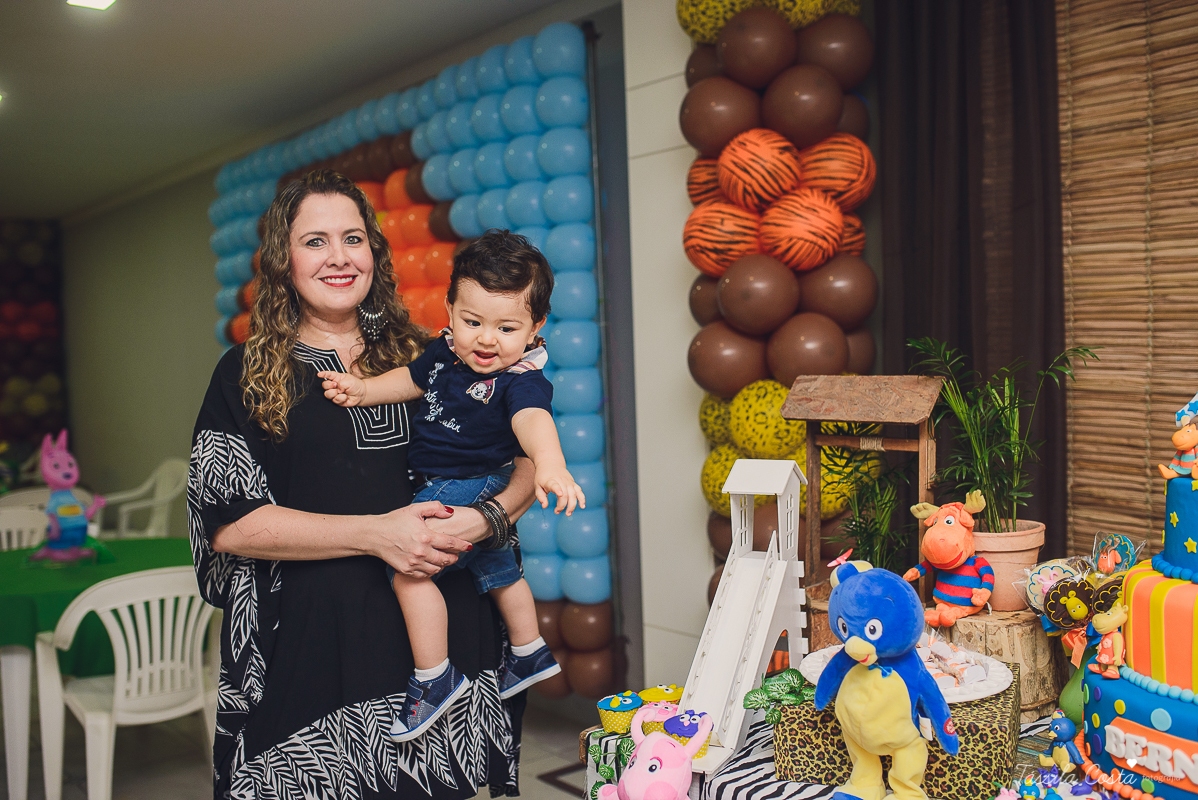 festa linda, festa intimista, festa no condimínio, festa de menino, praia da costa, festa na praia da costa, decoração linda, festa linda, tássila costa, tássila foto, fotos lindas, festas pequenas, backyardigans, festa 