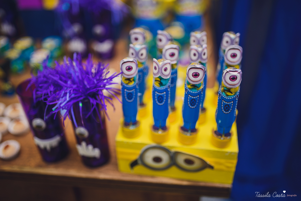 Tássila Costa, fotografia em Vila Velha, festa infantil em  Vila Velha, Cerimonial Victórias, cerimonial em Itaparica, festa de menino, minions, decoração dos minions, festa pequena, festa linda, mãe de menino, davi ant&